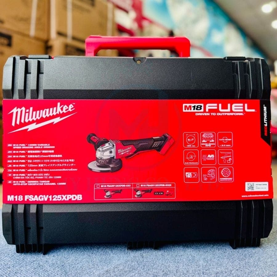hộp HD máy mài góc Milwaukee M18 FSAGV125XPDB-0X0