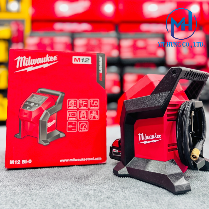 Máy bơm hơi Milwaukee M12 BI-0 ( Chưa Pin & Sạc ) - Ảnh 3