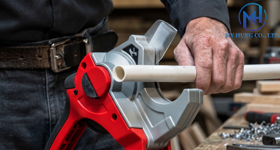 Ứng dụng Máy cắt ống nhựa PEX / PVC Milwaukee C12 PPC-0 trong thực tế