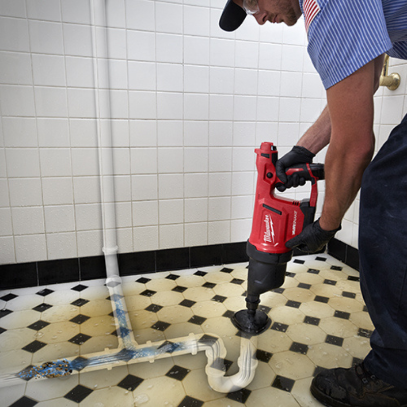 Máy thông tắc ống khí nén Milwaukee M12 DCAG-0C (12 V) - Ảnh 3