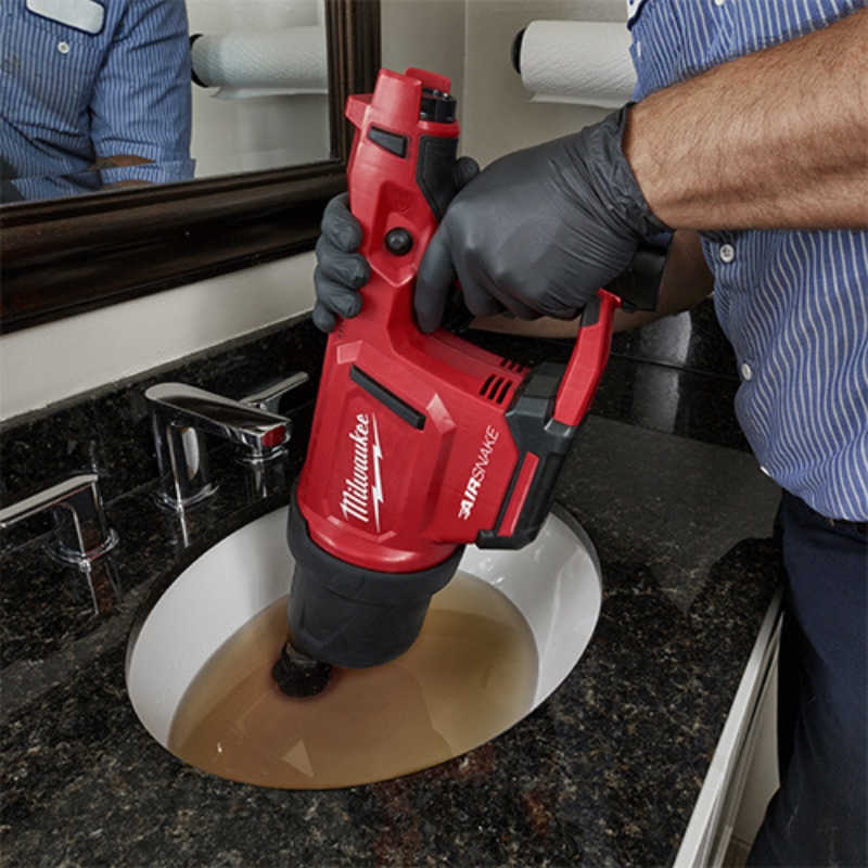 Máy thông tắc ống khí nén Milwaukee M12 DCAG-0C (12 V) - Ảnh 2