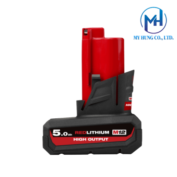 Pin 12V 5.0Ah Milwaukee M12 HB5 ASIA