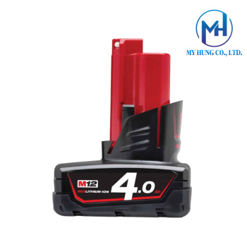 Pin Milwaukee 12V/4.0Ah REDLITHIUM-ION M12B4