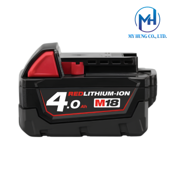 Pin Milwaukee 18V/4.0Ah REDLITHIUM-ION M18B4