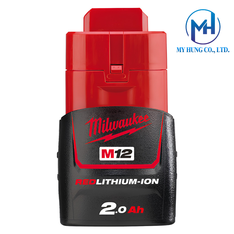 Pin Milwaukee 12 V 2.0 Ah – REDLITHIUM™-ION M12B2