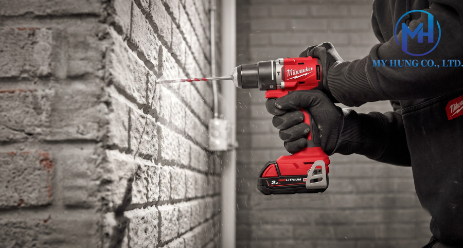 Máy khoan động lực cầm tay milwaukee M18 BLPDRC-0C0 chính hãng