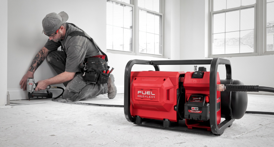 Máy nén khí dùng pin Milwaukee M18 FAC-0 bare chính hãng 18V