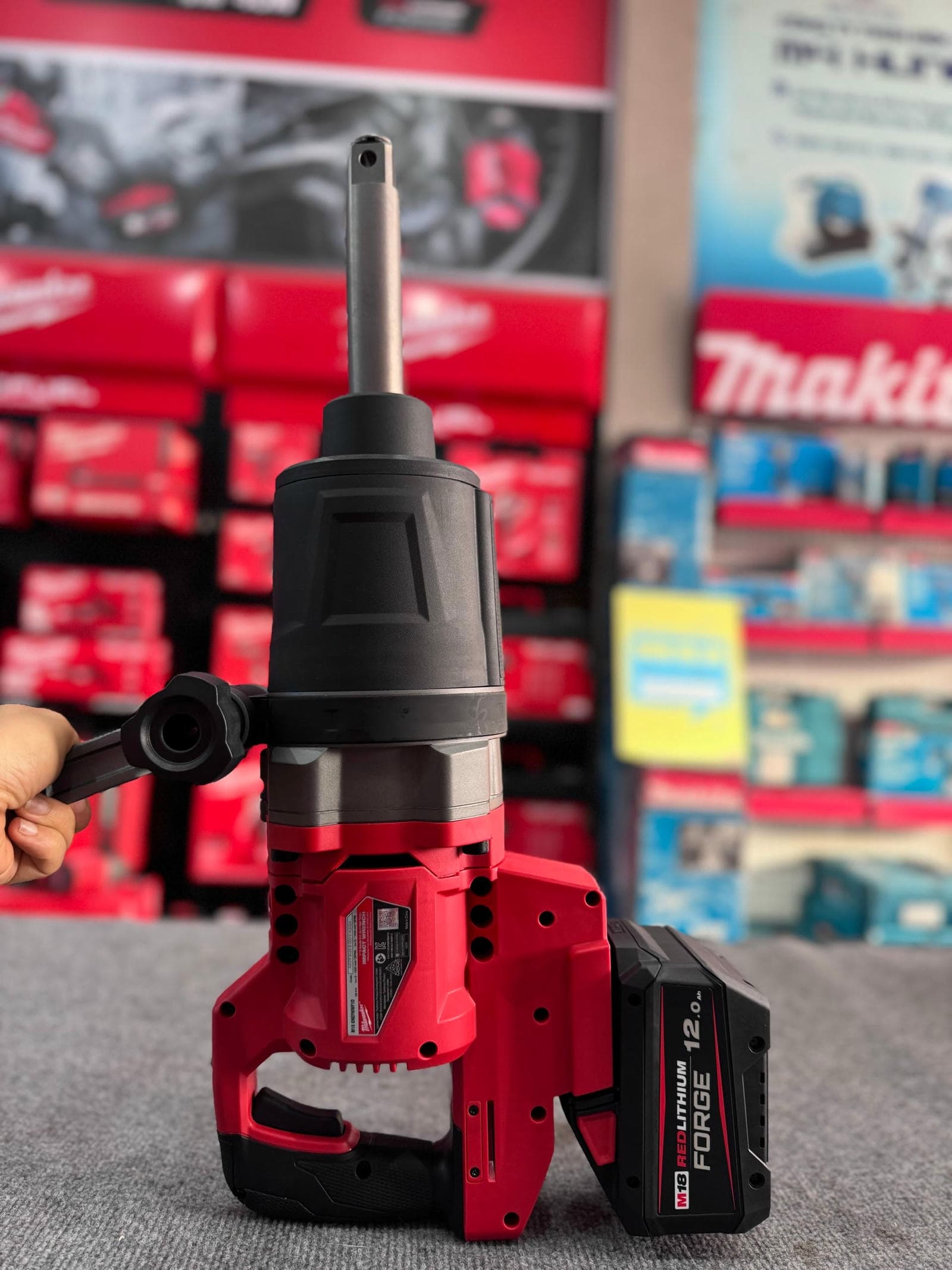 Máy siết bu lông dùng pin 18V Milwaukee M18 ONEFHIWF1D-0C0