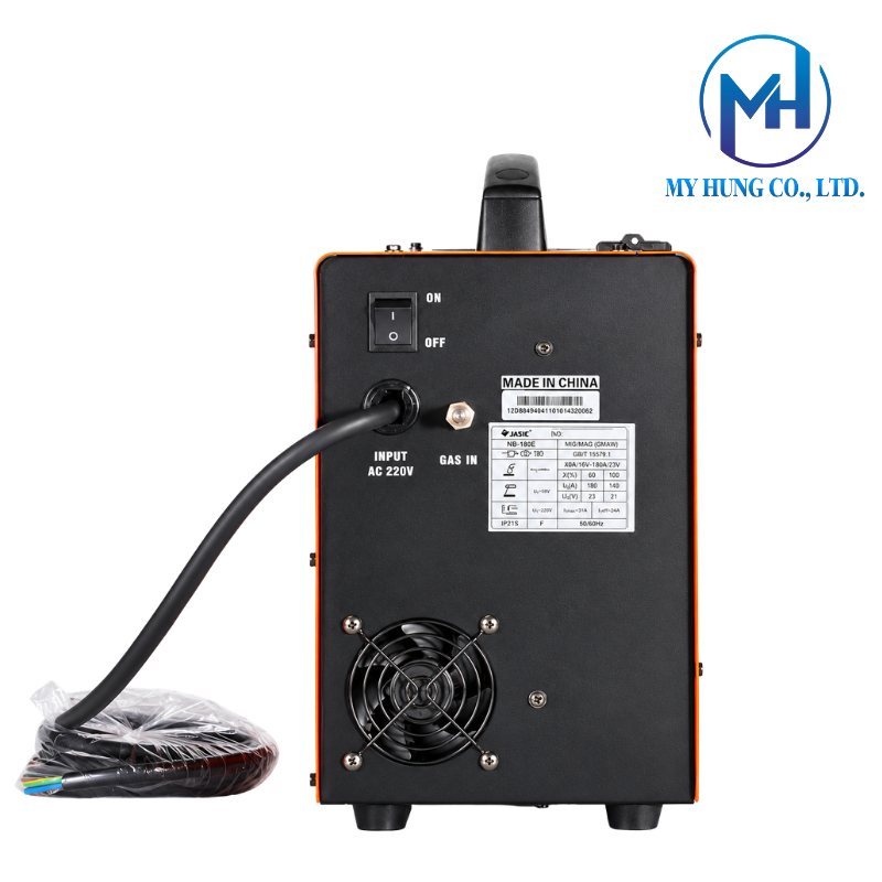 Máy hàn bán tự động Jasic MIG NB-180E (Không khí/Que) - Ảnh 4
