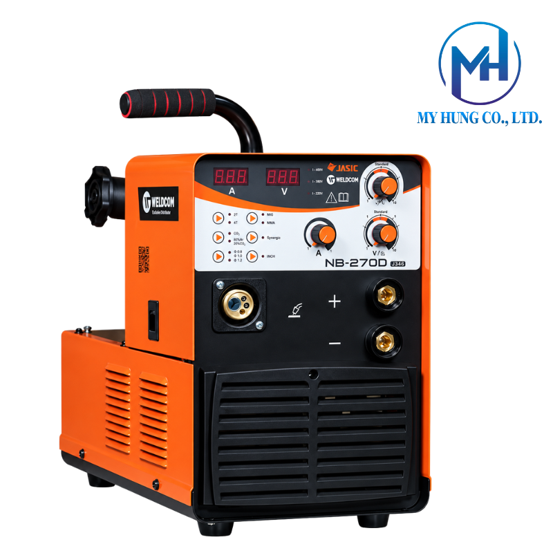 Máy hàn bán tự động MIG NB 270D (J346) (Nguồn 220V/380V/2 pha nóng, đầu cấp dây liền) - Ảnh 4