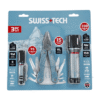 Bộ dụng cụ đa năng 15 chức năng và 2 Đèn pin cao cấp Swiss+Tech ST001256