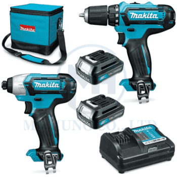 Bộ Sản Phẩm(TD110D+DF333D+BL1016*2'+DC10SB+Túi Xách)(12V Max) Makita CLX224S