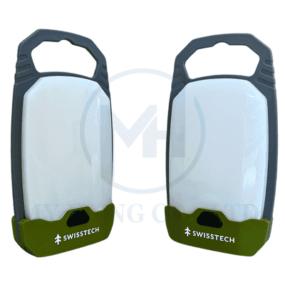 Bộ đèn xách tay dùng trong cắm trại dùng Pin sạc SWISS+TECH ST001104