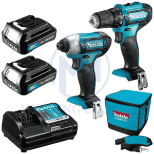 Bộ Sản Phẩm(DF333D+TM30D+BL1016*2+DC10SB+Bộ Phụ Kiện Máy Đăng+Túi Xách)(12V Max) Makita CLX225SX1