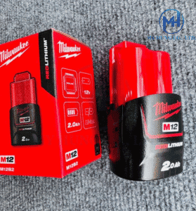Pin Milwaukee 12 V 2.0 Ah – REDLITHIUM™-ION M12B2