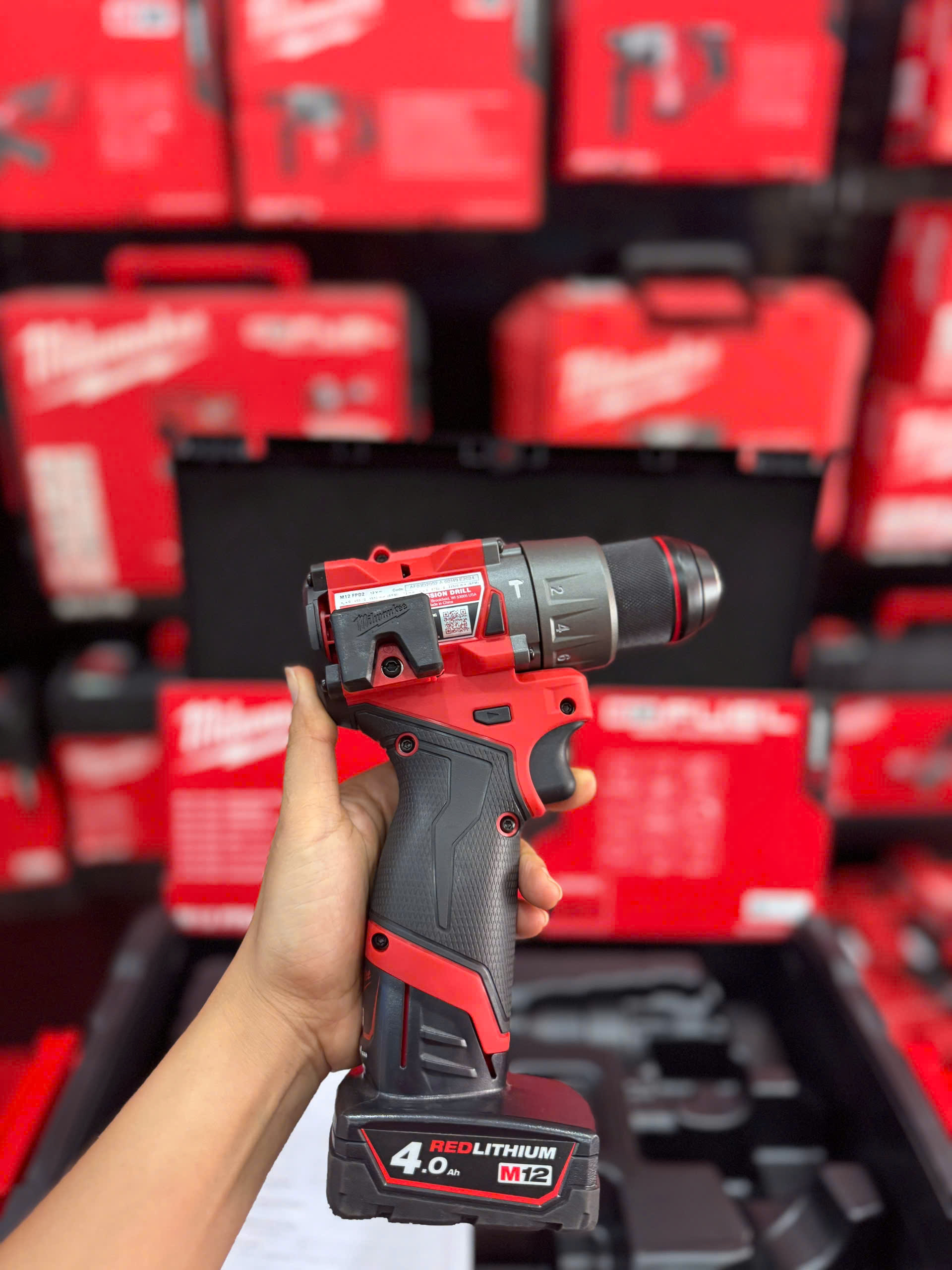 Máy Khoan Động Lực Milwaukee M12 FPD2-0X (Bare)