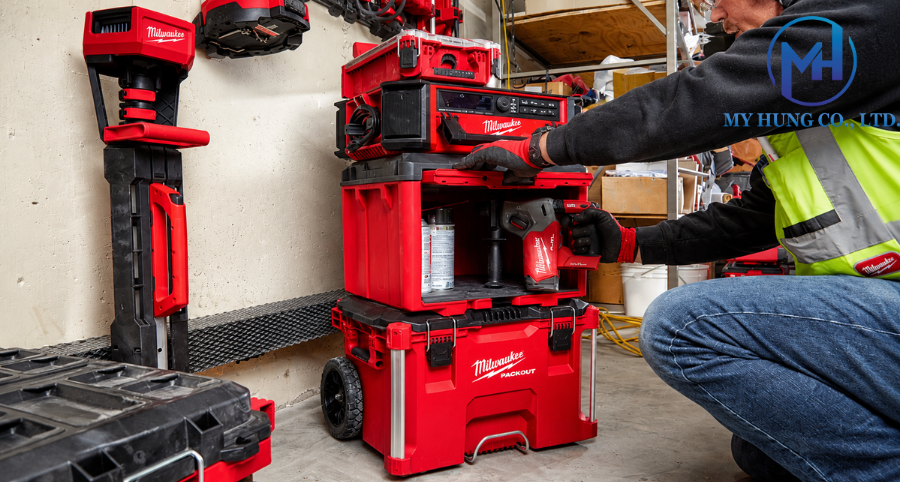 Tủ kéo 2 ngăn Milwaukee Packout 8445 chính hãng