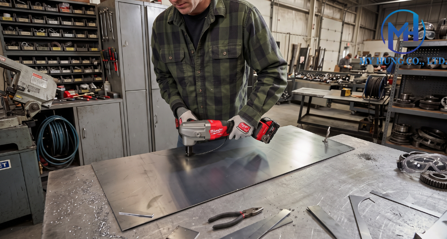 Máy cắt kim loại Milwaukee M18 FNB35-0X chính hãng