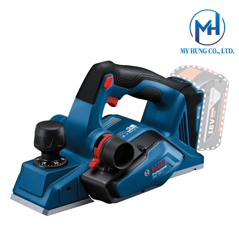 Máy bào pin Bosch GHO 185-LI (SOLO)
