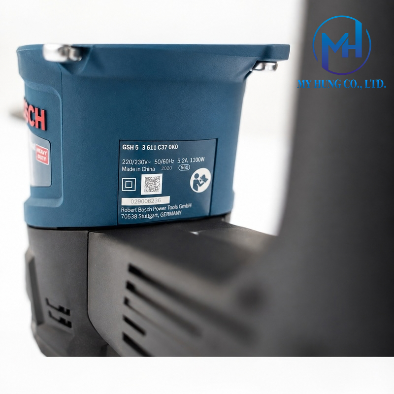 Máy đục phá Bosch GSH 5 EXW (kèm phụ kiện) - Ảnh 4