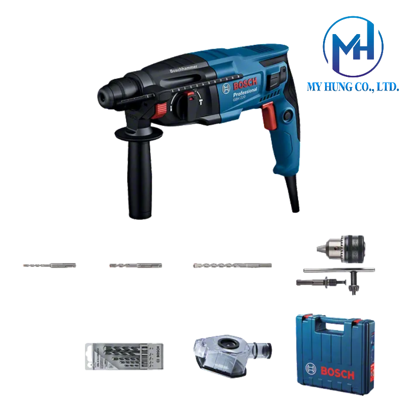 Máy khoan búa Bosch GBH 220 (Kèm Phụ Kiện)