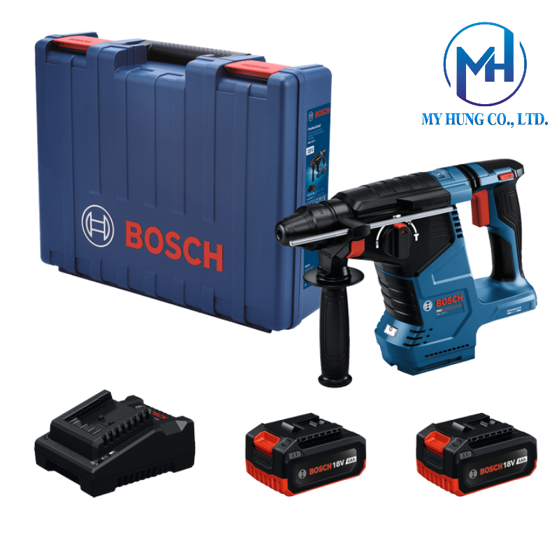 Máy khoan búa dùng pin Bosch GBH 187-LI (2 pin)