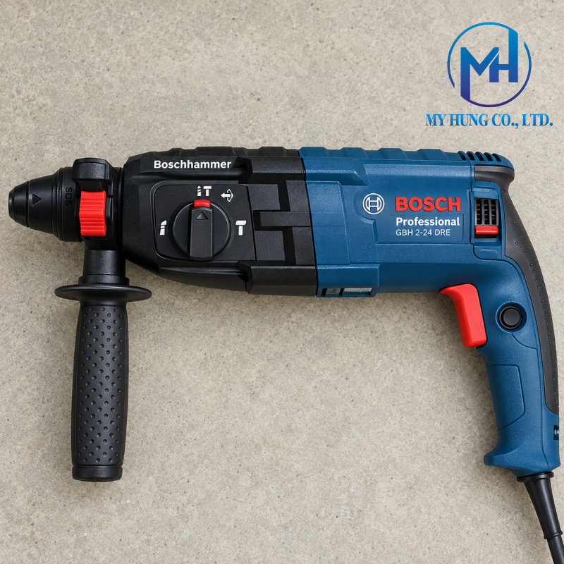 Máy khoan búa Bosch GBH 2-24 DRE - Ảnh 2