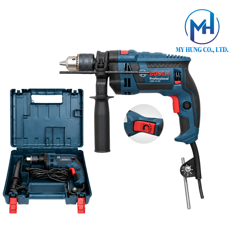 Máy khoan động lực Bosch GSB 16RE cải tiến