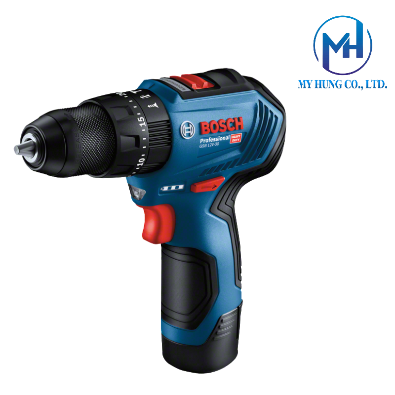 Máy khoan vặn vít pin Bosch GSB 12V-30 (2 pin)
