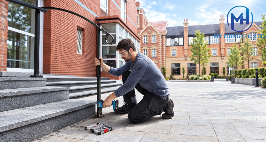 Ứng dụng máy khoan vặn vít pin Bosch GSB 185-LI
