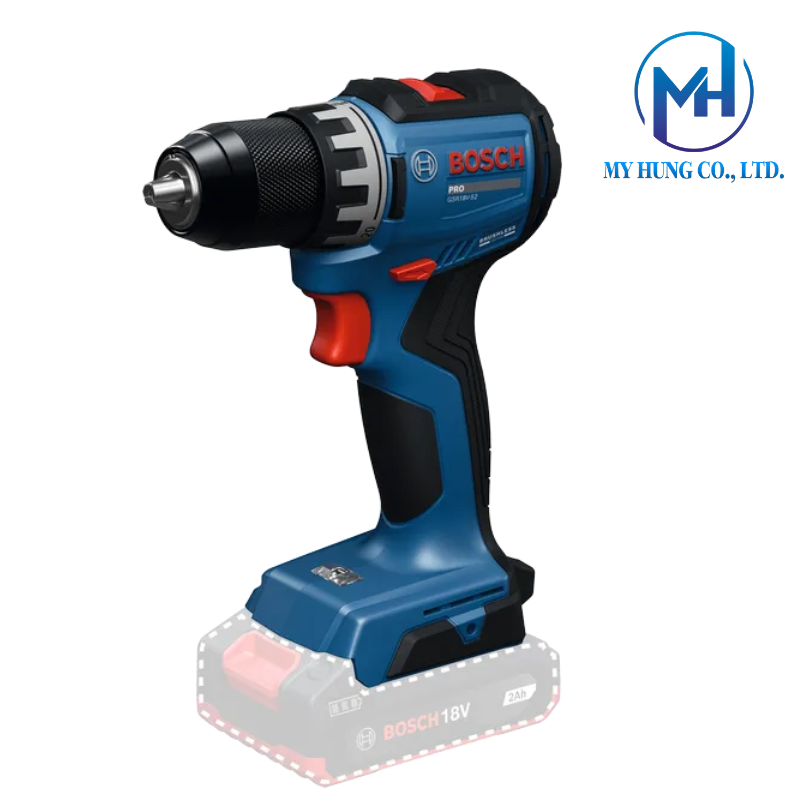 Máy khoan vặn vít pin Bosch GSR18V-52 (2 pin) - Ảnh 2