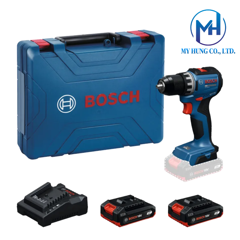 Máy khoan vặn vít pin Bosch GSR18V-52 (2 pin)