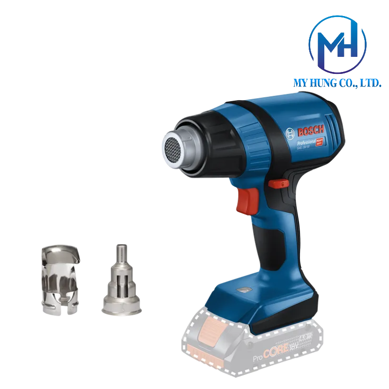 Máy thổi hơi nóng pin Bosch GHG 18V-50 (SOLO)